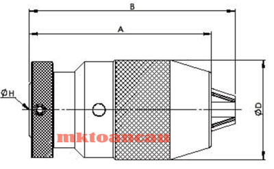 Đầu cặp mũi khoan Titan Chumpower 122