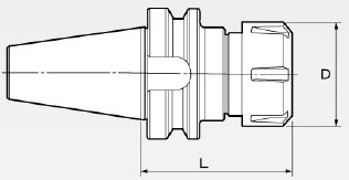 Kích thước chuôi cán BT30 ER11, ER16, ER20, ER25, ER32