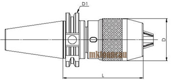 Kích thước đầu cặp mũi khoan đuôi côn SK30 SK40 K50