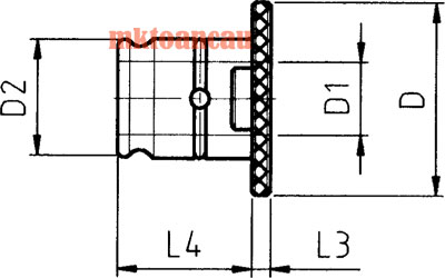 Đầu chuyển ta rô loại lớn qua nhỏ TRE Trademax Đài Loan